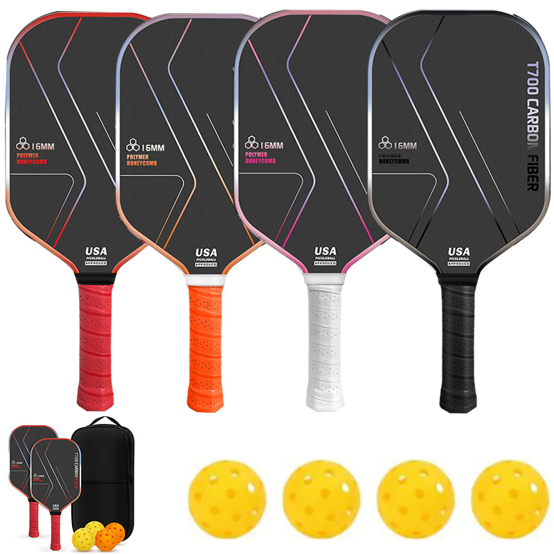 Crepe Pan Carbon - مضرب بيكلبول من ألياف الكربون T700