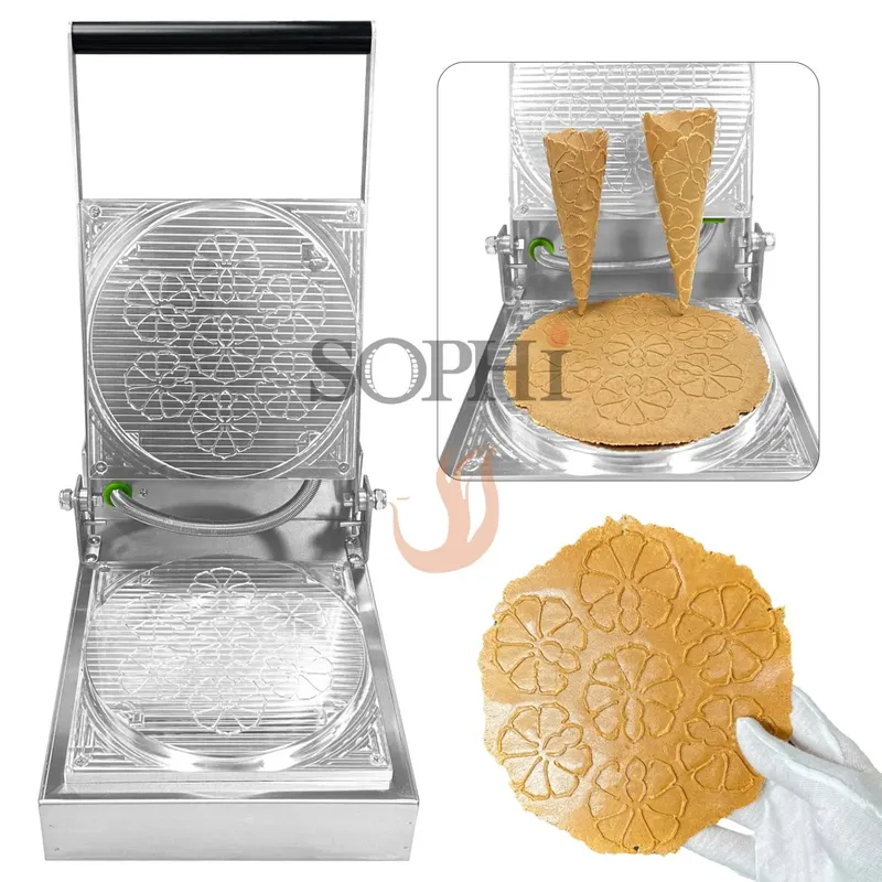 Waffle Cone Maker - آلة صنع مخاريط الوافل الاحترافية المخصصة