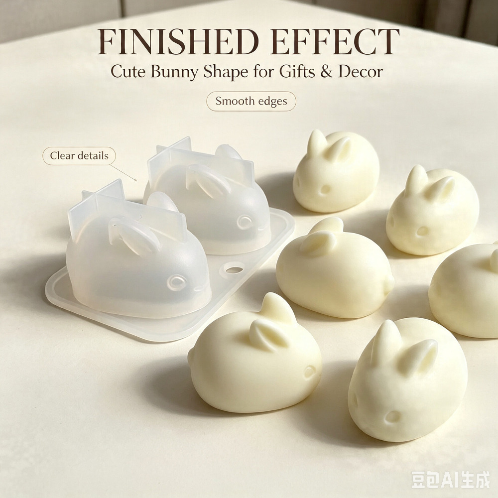 قالب سيليكون ثلاثي الأبعاد على - مراجعة Bunny Cake Mold وسعره