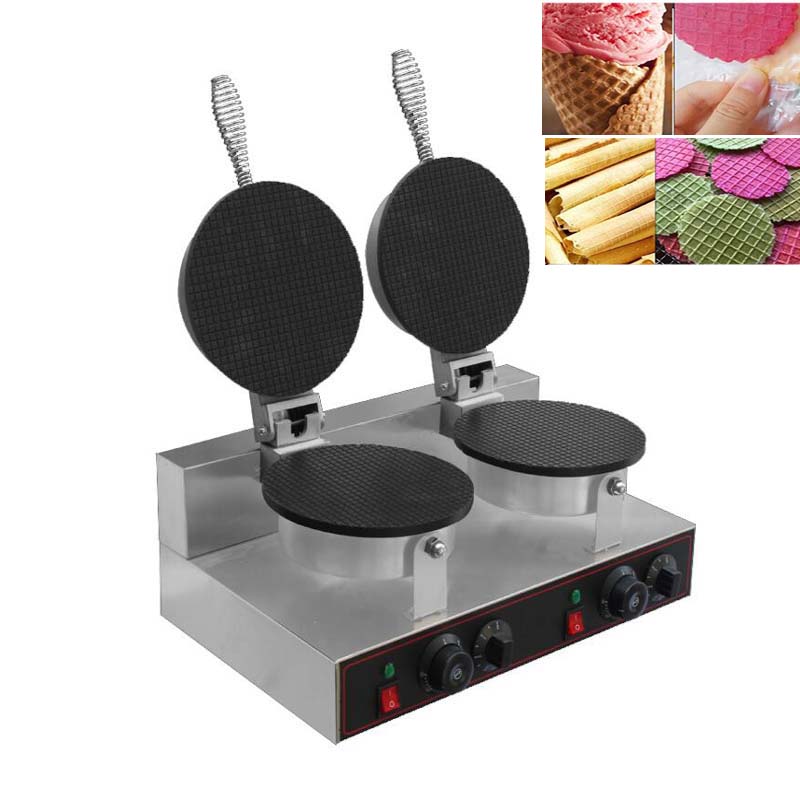 عرض ساخن: آلة صنع لفائف البيض  - مراجعة Waffle Cone Maker وسعره