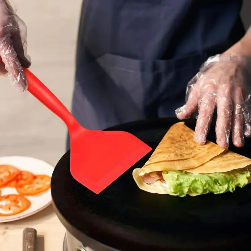 ملعقة سيليكون غير لاصقة، ملعقة - مراجعة Okonomiyaki Spatula وسعره