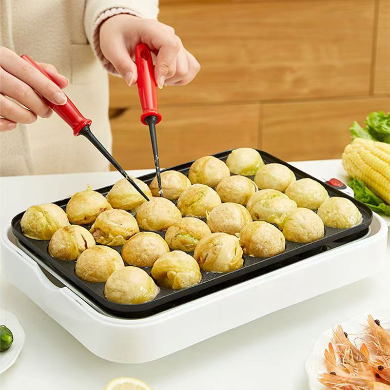 220 فولت تشيبي ماروكو آلة الخب - مراجعة Takoyaki Grill Plate وسعره