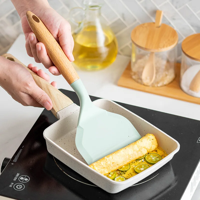 2 ملعقة سيليكون مجرفة تاماغويا - مراجعة Okonomiyaki Spatula وسعره